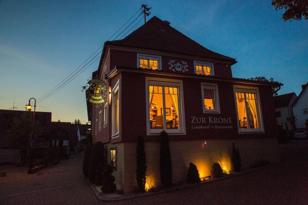 Landhotel Restaurant Zur Krone Gottenheim Exterior photo